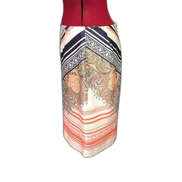 ANTONIO MELANI Skirt Women's Size 8 Multi-Colored Midi Pencil Skirt - Picture 4 of 6